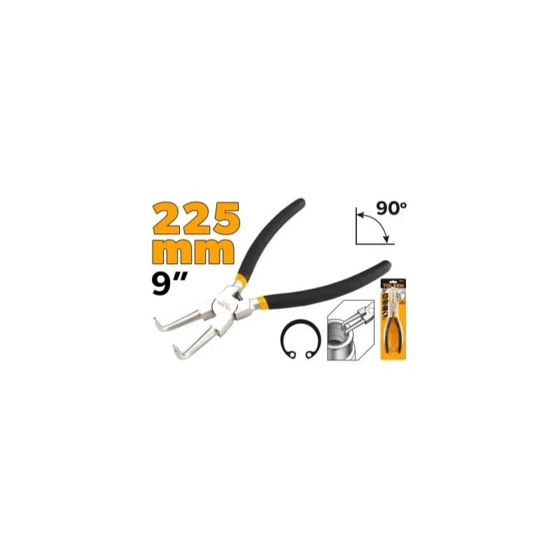 Kliješta za unutrašnje sigurnosne prstenove, kriva 235mm, 9"
