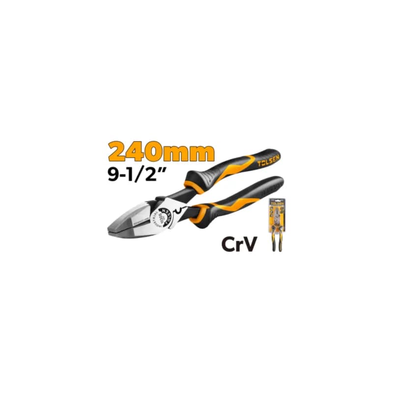 Elektroinstalaterska kliješta sa hvataljkom i krimp funkcijom 240mm, 9-1/2"