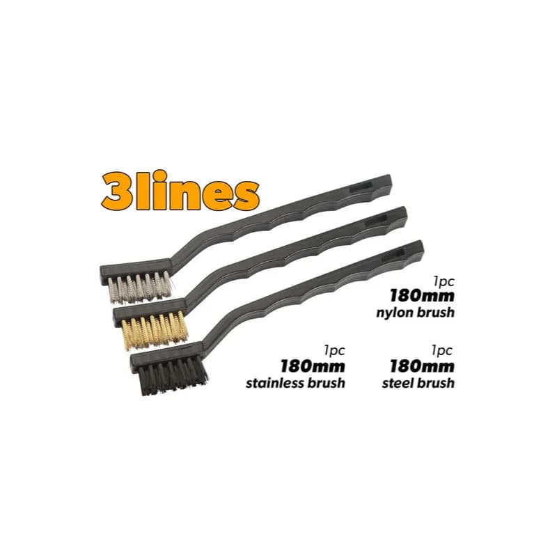 Set žičanih četki, 3 dijela 3 reda