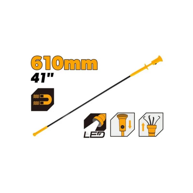 Teleskopski hvatač sa LED svjetlom 610mm, 41"