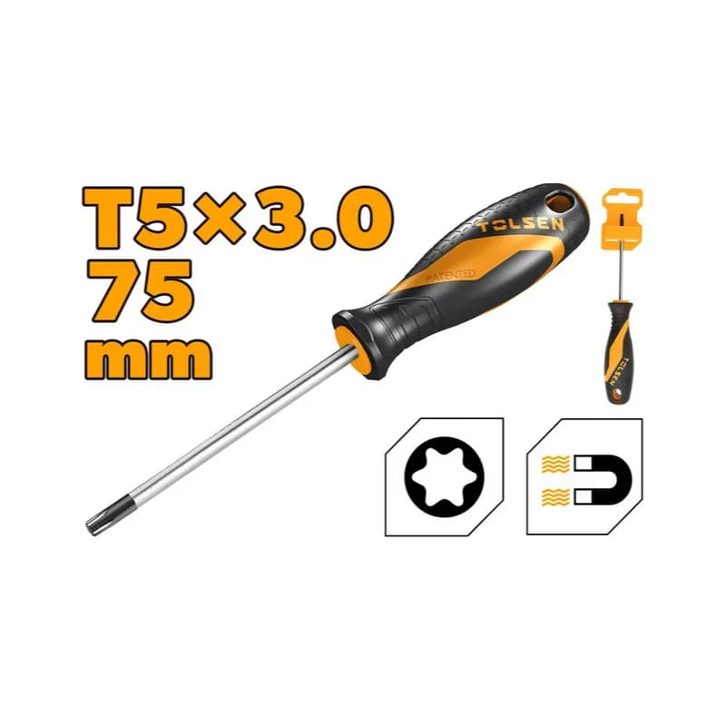 Odvijač torx T5x3.0x75mm