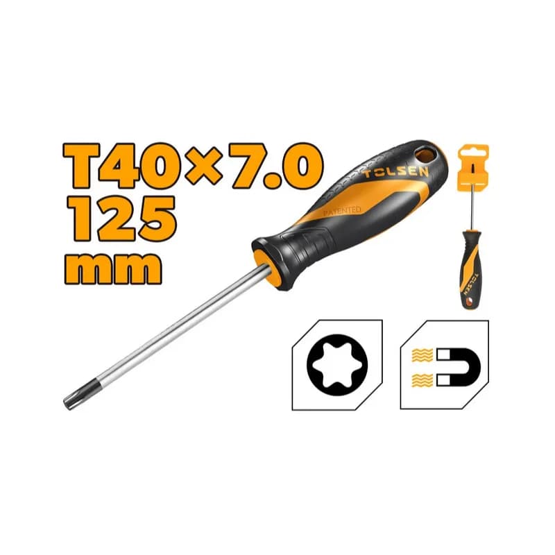 Odvijač torx T40x7.0x125mm