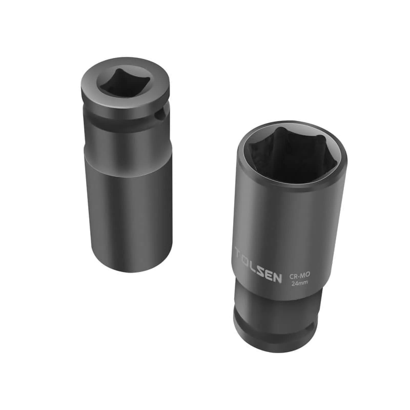 Set dubokih udarnih nasadnih ključeva, 10 dijelova 10-24mm